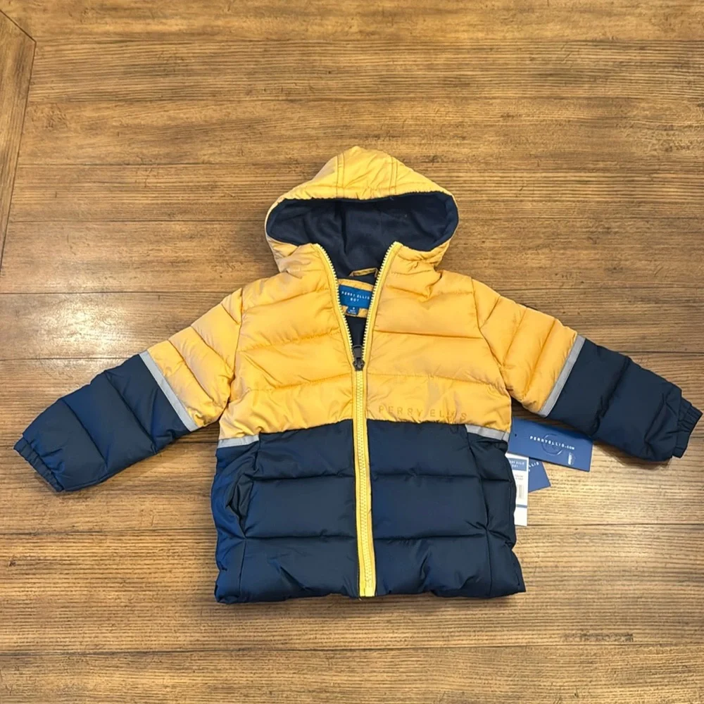 NWT Perry Ellis Boy Winter Jacket - Picture 1 of 4